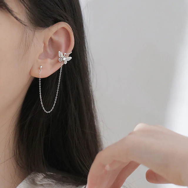 1PC New Fashion Gold Color Moon Star Clip Earrings Ear Cuff - Image 15