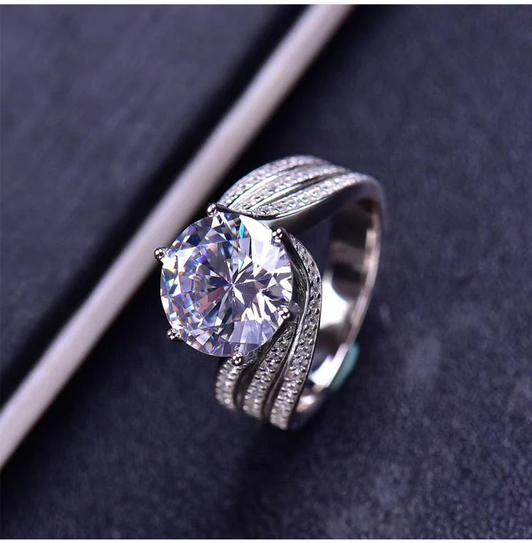 🚀 Must-Have丨CZTICLE™💍Magnetology Moissanite Diamond Ring💖LAST DAY SALE - 80% OFF | Experience the power of magnetic therapy, titanium, and moissanite to enhance wellness, support blood circulation, detoxify, and ignite fat burning. Limited time offer - Image 2