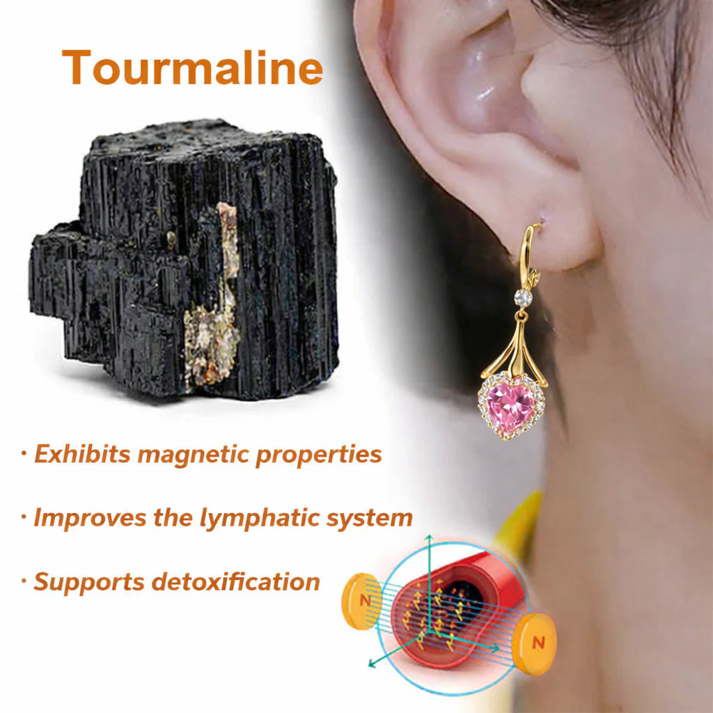 (๐LAST DAY SALE โ 80% OFF ๐ฅ) ๐ฉโโ๏ธ CZTICLEยฎ Lymphvity Magnet Therapy Germanium Earrings (Worn once daily, visible changes in 7 days) Supports weight loss, diabetes management, sleep apnea, and joint pain relief ๐ - Image 8