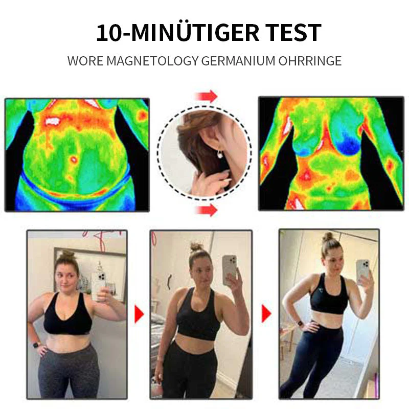 👩‍⚕️ (LAST DAY SALE – 80% OFF 🔥) CZTICLE® Lymphvity Magnetherapy Germanium Earrings (Worn once daily, visible results in 7 days) Supports weight loss, diabetes management, sleep apnea relief, and joint pain relief 🍃 - Image 12