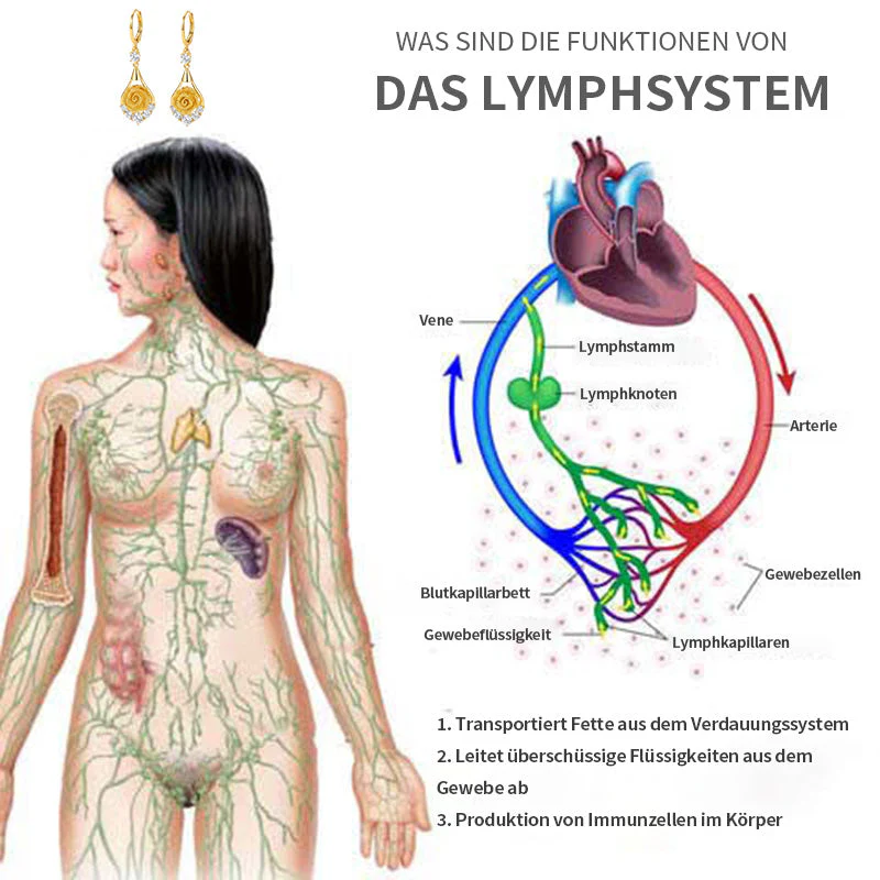 👩‍⚕️ (LAST DAY SALE – 80% OFF 🔥) CZTICLE® Lymphvity Magnetherapy Germanium Earrings (Worn once daily, visible results in 7 days) Supports weight loss, diabetes management, sleep apnea relief, and joint pain relief 🍃 - Image 21