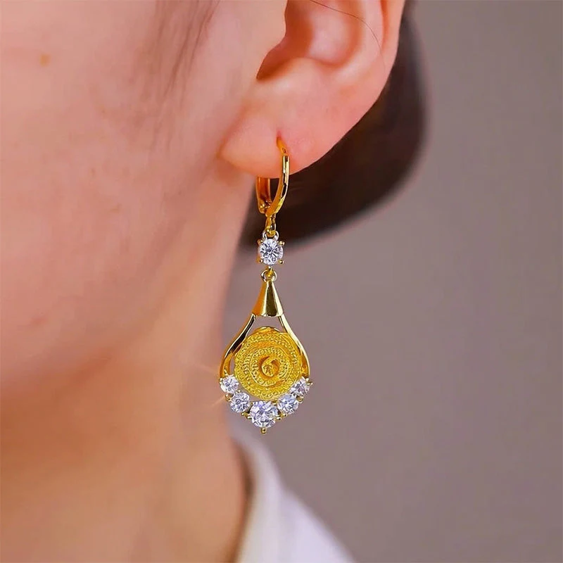 👩‍⚕️ (LAST DAY SALE – 80% OFF 🔥) CZTICLE® Lymphvity Magnetherapy Germanium Earrings (Worn once daily, visible results in 7 days) Supports weight loss, diabetes management, sleep apnea relief, and joint pain relief 🍃 - Image 4