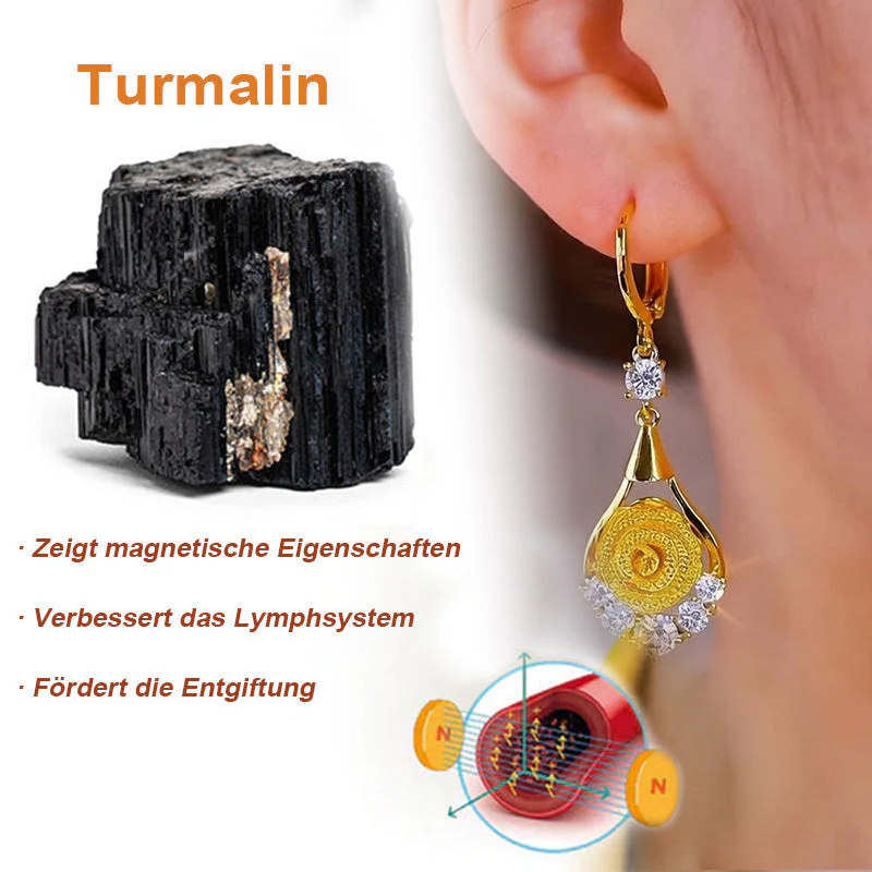 👩‍⚕️ (LAST DAY SALE – 80% OFF 🔥) CZTICLE® Lymphvity Magnetherapy Germanium Earrings (Worn once daily, visible results in 7 days) Supports weight loss, diabetes management, sleep apnea relief, and joint pain relief 🍃 - Image 7