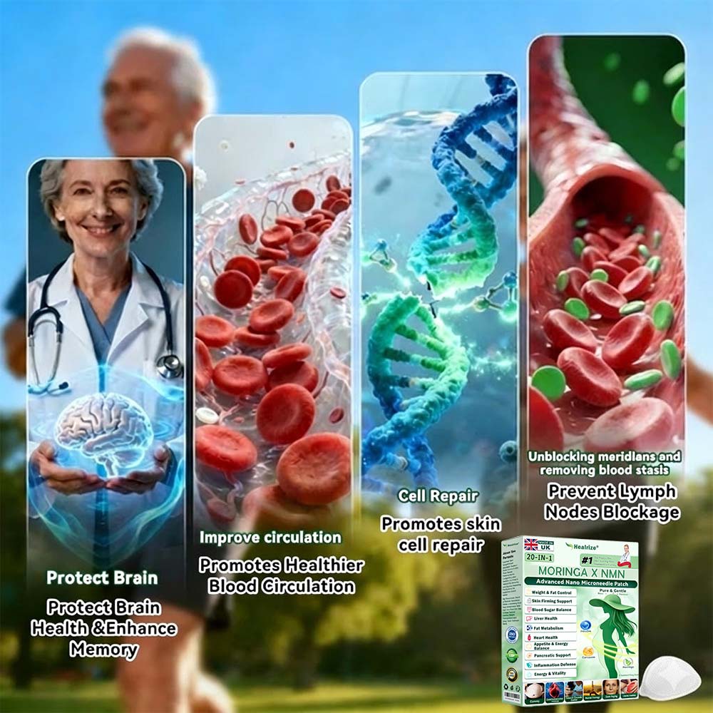 🫒🫒  𝑶𝒇𝒇𝒊𝒄𝒊𝒂𝒍 𝑺𝒕𝒐𝒓𝒆  |  Healrize®🎁🎁 𝑴𝒐𝒓𝒊𝒏𝒈𝒂 & 𝑩𝒆𝒓𝒃𝒆𝒓𝒊𝒏𝒆 20-𝑰𝑵-1 𝑨𝒅𝒗𝒂𝒏𝒄𝒆𝒅 𝑵𝒂𝒏𝒐 𝑴𝒊𝒄𝒓𝒐𝒏𝒆𝒆𝒅𝒍𝒆 𝑷𝒂𝒕𝒄𝒉 (𝐎𝐧𝐜𝐞 𝐃𝐚𝐢𝐥𝐲, 𝐯𝐢𝐬𝐢𝐛𝐥𝐞 𝐜𝐡𝐚𝐧𝐠𝐞𝐬 𝐢𝐧 𝟕 𝐝𝐚𝐲𝐬）✅ 𝐎𝐛𝐞𝐬𝐢𝐭𝐲, 𝐃𝐢𝐚𝐛𝐞𝐭𝐞𝐬, 𝐒𝐥𝐞𝐞𝐩 𝐀𝐩𝐧𝐞𝐚, 𝐀𝐧𝐝 𝐉𝐨𝐢𝐧𝐭 𝐈𝐬𝐬𝐮𝐞𝐬 - Image 5