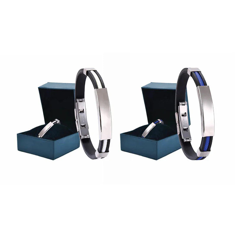 (🔥LAST DAY – 80% OFF🔥)丨Therapeutic Lympunclog Titanium Wristband — Inspired by TitaniumION for daily wear, supports circulation, relaxation, and joint discomfort relief. Helps with detox, lymph support, and bloating. - Image 16