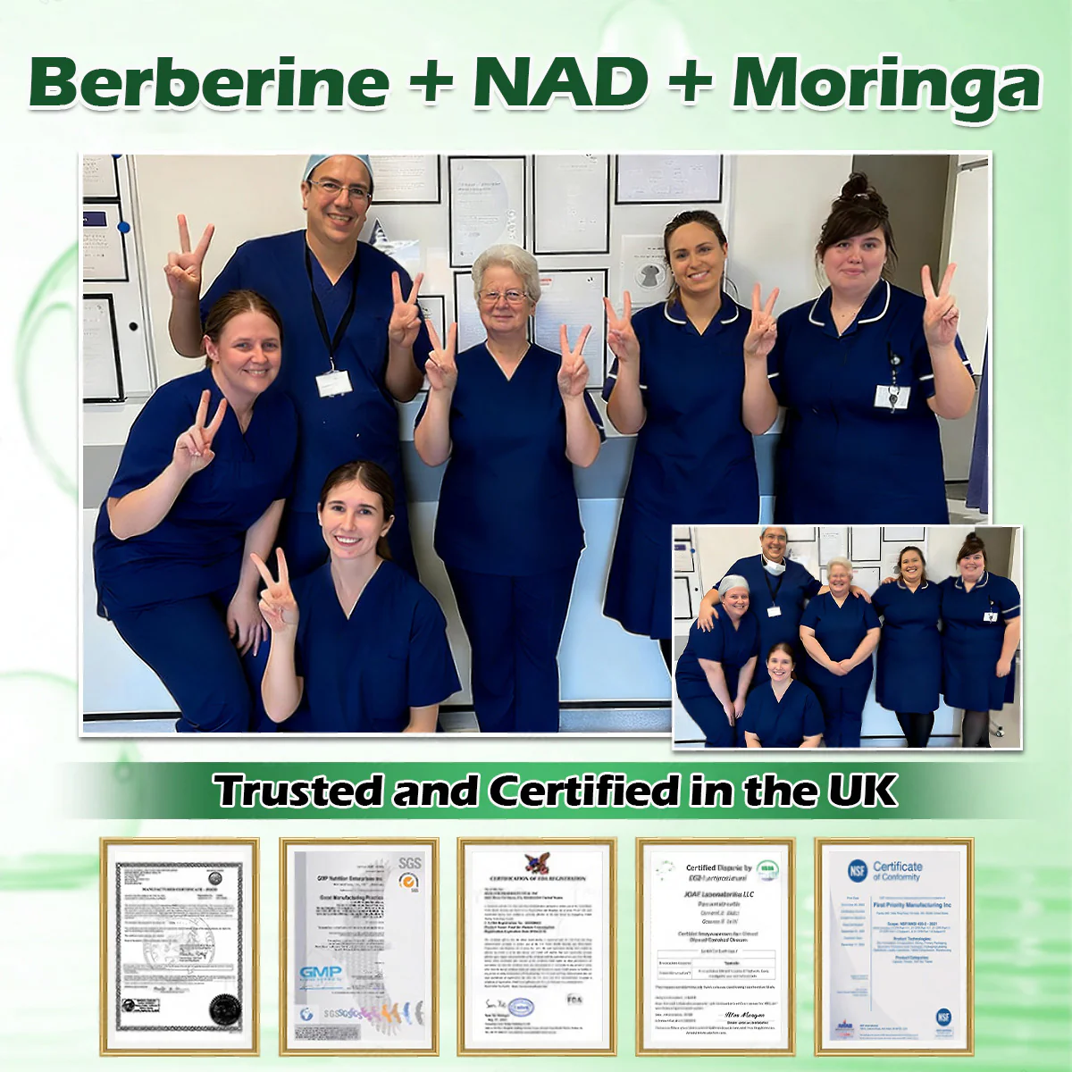 ⭐ Top Rated| Purelora® Moringa Berberine × NAD⁺ 10-in-1 Nano Microneedle Patch (Just once daily, visible changes in 7 days) ✅ Supports weight management, loose skin, diabetes care, sleep apnea, joint comfort, and more - Image 13