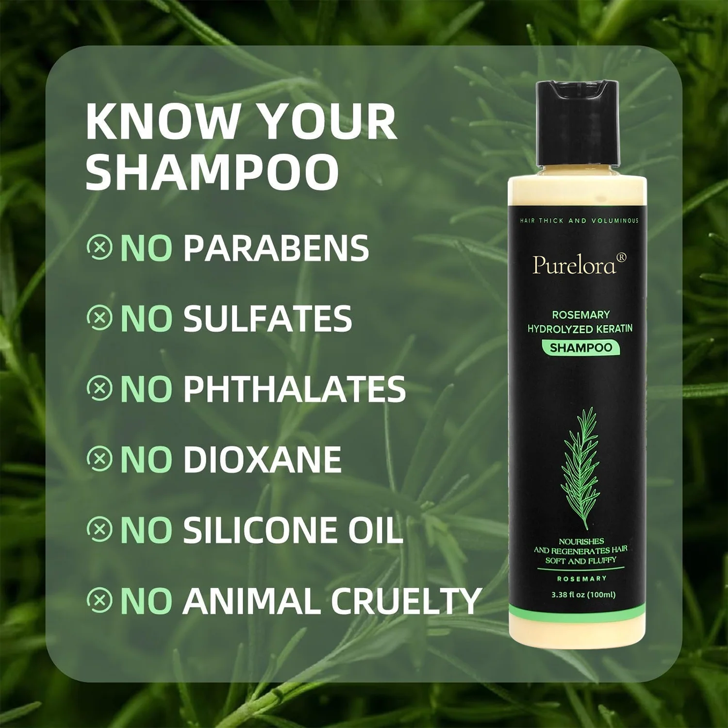 🔥LAST DAY 50% OFF - 🎅Purelora® Organic Rosemary Hair Growth Shampoo - Image 6