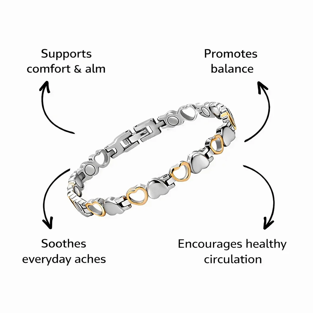 ๐ฌ๐ง๐๐๐๐๐๐๐ยฎ๐ฅ Magnetic Health Bracelet for Relaxation,๐ฅ Better Sleep & Inner Balance - Image 16