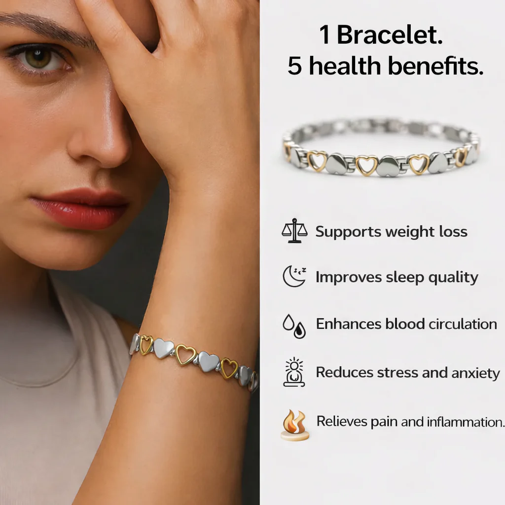 ๐ฌ๐ง๐๐๐๐๐๐๐ยฎ๐ฅ Magnetic Health Bracelet for Relaxation,๐ฅ Better Sleep & Inner Balance - Image 4