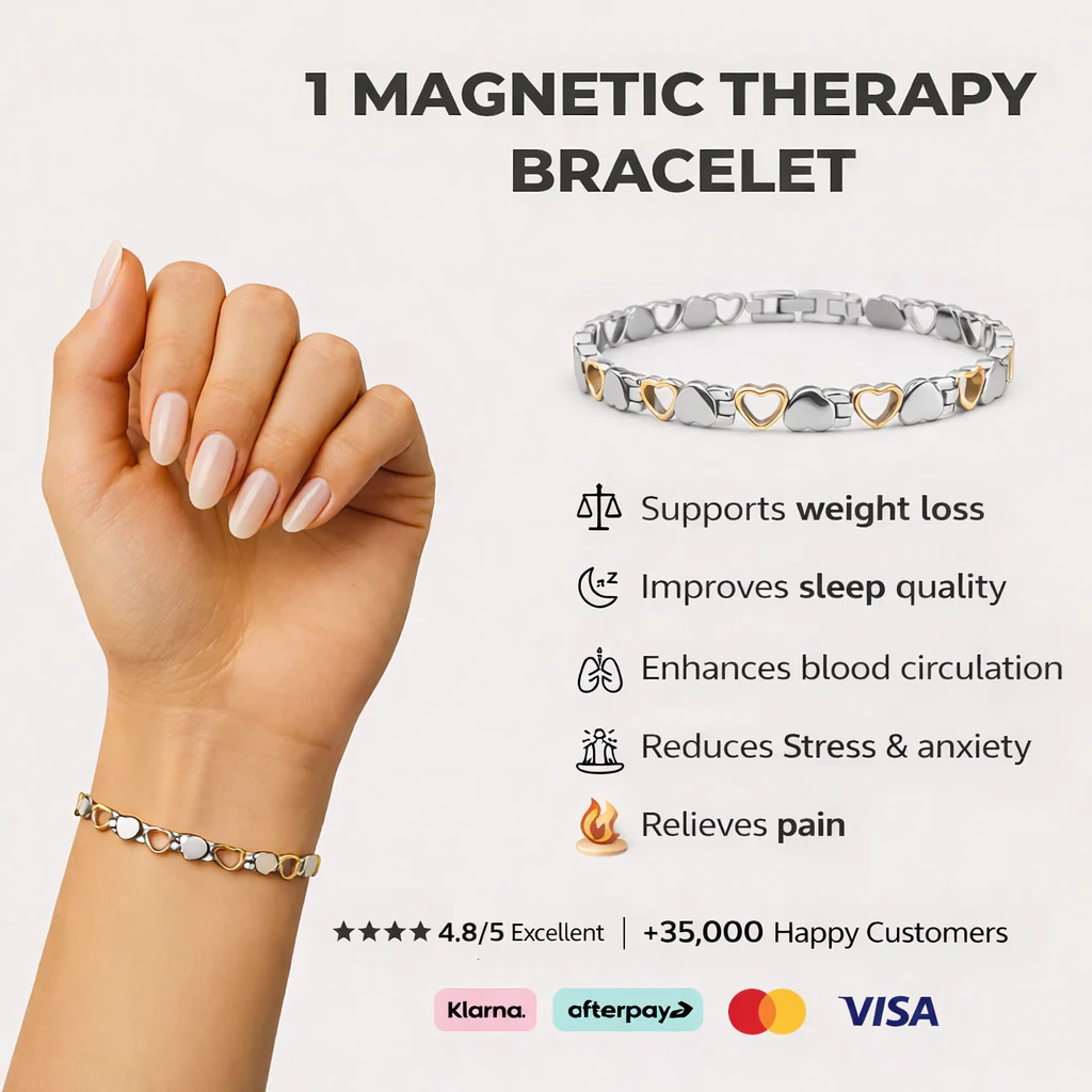 ๐ฌ๐ง๐๐๐๐๐๐๐ยฎ๐ฅ Magnetic Health Bracelet for Relaxation,๐ฅ Better Sleep & Inner Balance - Image 6
